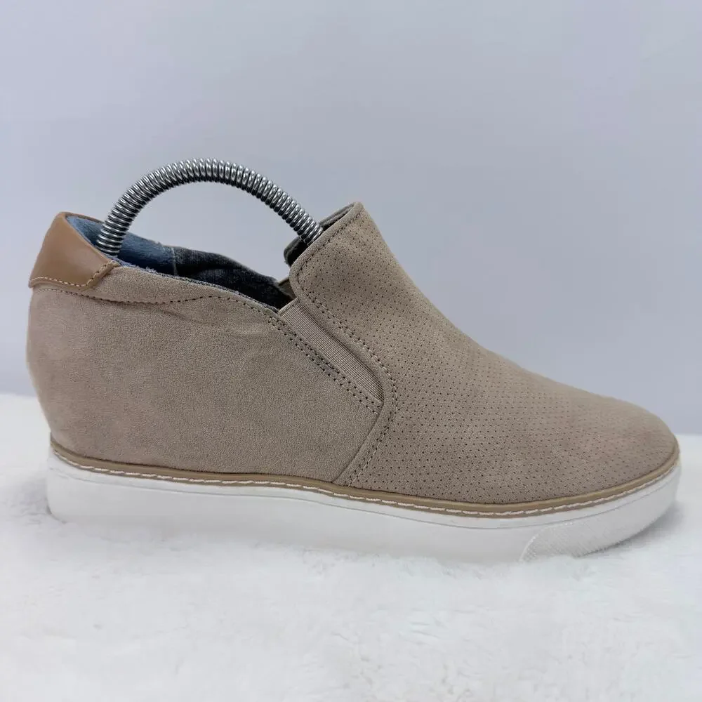 Dr. Scholl’s If Only Slip-On Sneakers Toasted Taupe Women’s Size 9.5